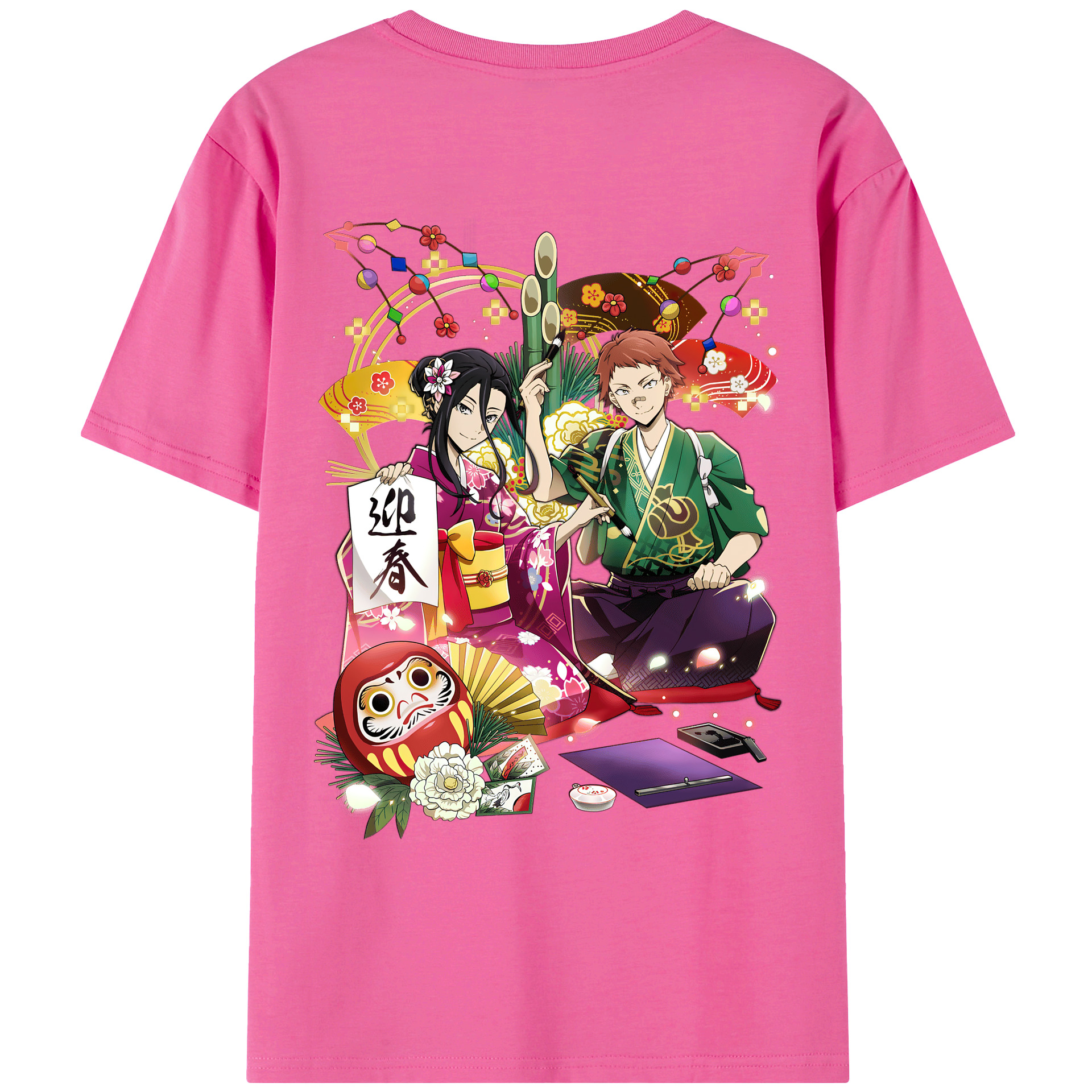 （画像用） 文豪ストレイドッグス Bungo Stray Dogs レディース半袖Tシャツ(バックプリント)